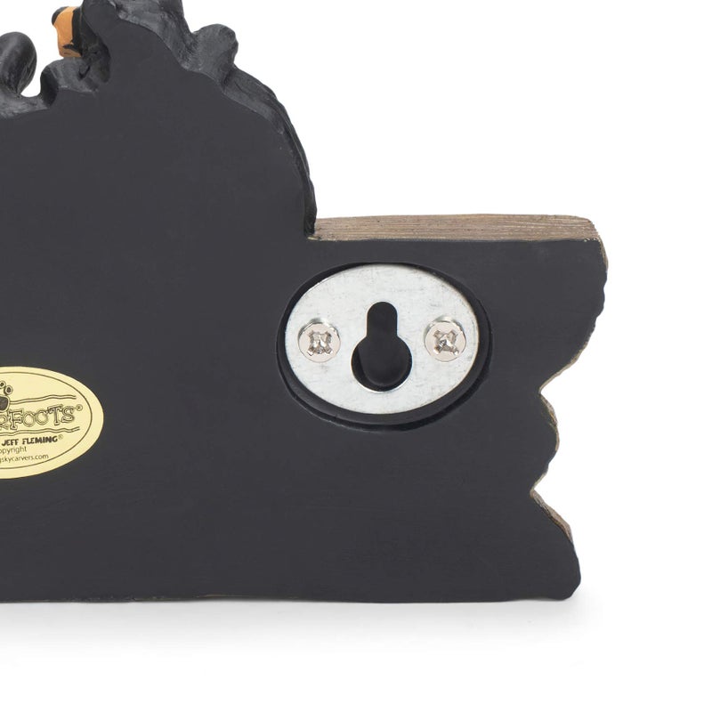 DEMDACO Black Bear Family 3.5 x 7.5 Hand-cast Resin Figurine Key Holder - Image 5